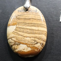 Jaspe paisina colgante