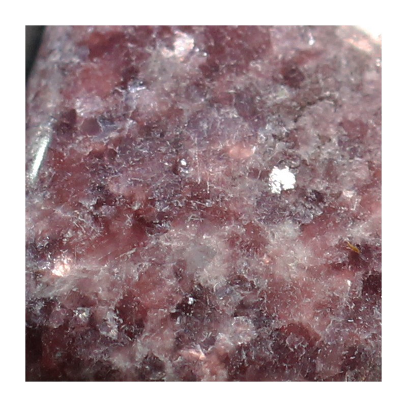 mica lepidolita colgante