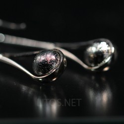 Pendientes de meteorito