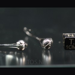 Pendientes de meteorito