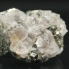 Fluorita y Pirita