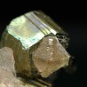 Fluorita y Pirita