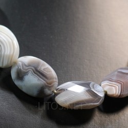 Tira de mineral ágata