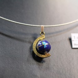 Colgante esfera del mundo