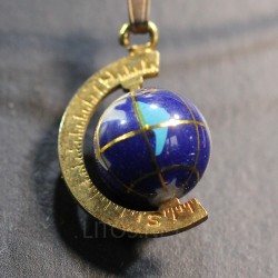 Colgante esfera del mundo
