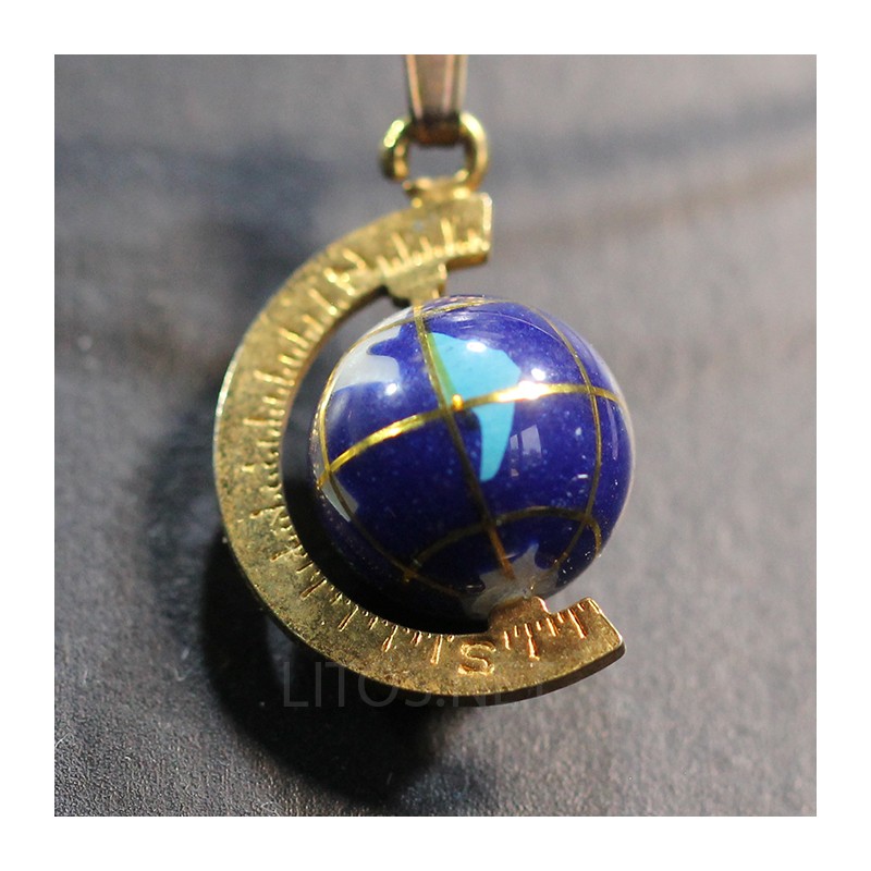 Colgante esfera del mundo