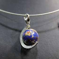 Colgante esfera del mundo