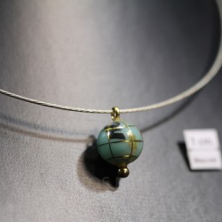 Colgante esfera del mundo