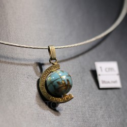 Colgante esfera del mundo
