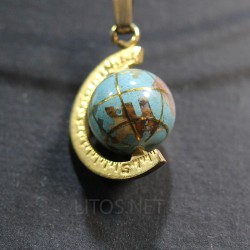 Colgante esfera del mundo