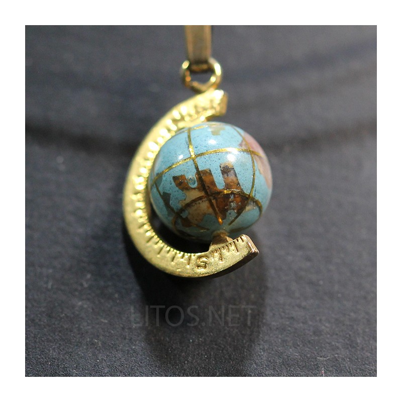 Colgante esfera del mundo