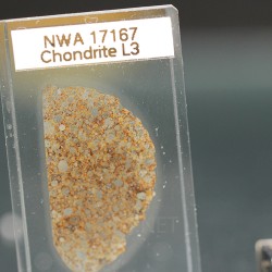 NWA 17167, lámina delgada