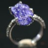 Tanzanita anillo