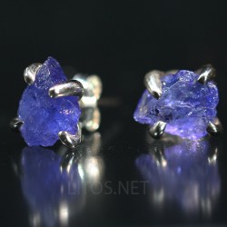 Tanzanita pendientes