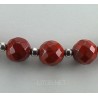 Collar de jaspe rojo J703