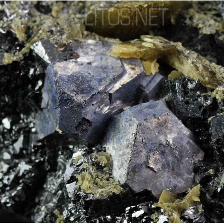 Boulangerita- Arsenopirita Boulangerita- Arsenopirita