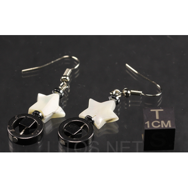 Pendientes de hematite