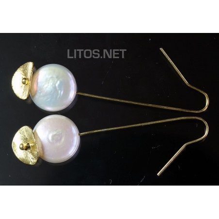 Pendientes de perlas J405 Pendientes de perlas J405