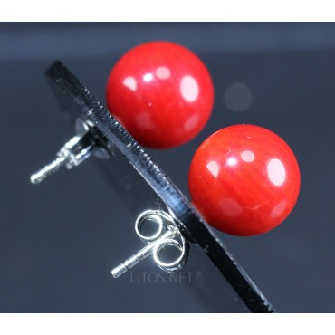 Pendientes de Coral J2801