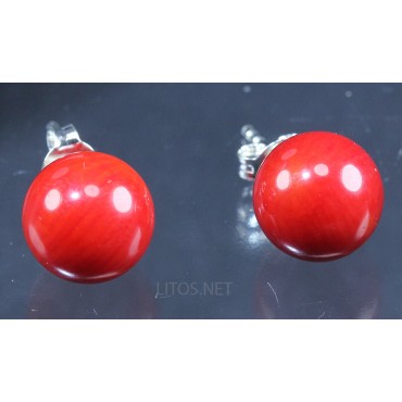 Pendientes de Coral J2801