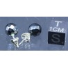 Pendientes de Hematite J2808