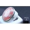 Anillo de rodocrosita J2980