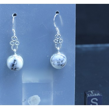 Pendientes de merlinita J3143