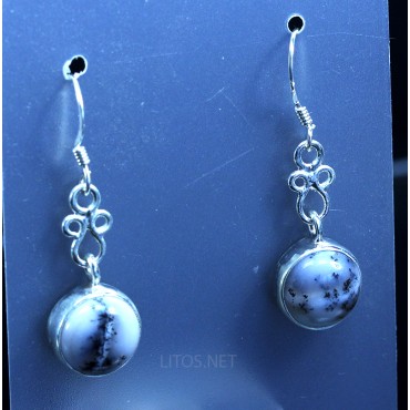 Pendientes de merlinita J3143