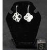 Pendientes de cristal de roca J477