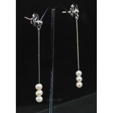 Pendientes de perlas J3298