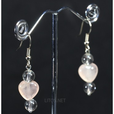 Pendientes de cuarzo J3301