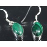 Pendientes de malaquita J3360