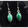 Pendientes de malaquita J3360