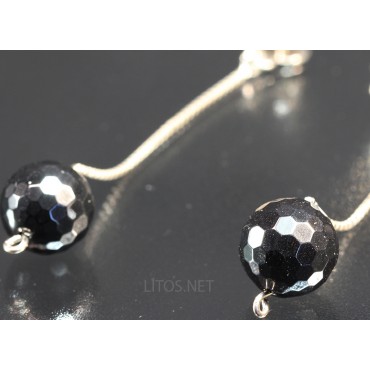 Pendientes de hematite J3403