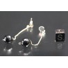 Pendientes de hematite J3403