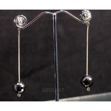 Pendientes de hematite J3403