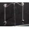 Pendientes de hematite J3403