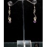 Pendientes de amatista J3405