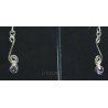 Pendientes de amatista J3405