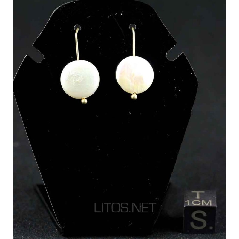 Pendientes de perlas J512