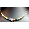 Collar de minerales J3450