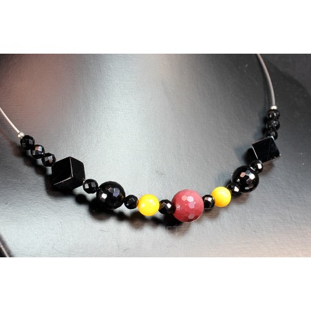 Collar de minerales J3451 Collar de minerales J3451