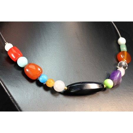 Collar de minerales J3452 Collar de minerales J3452
