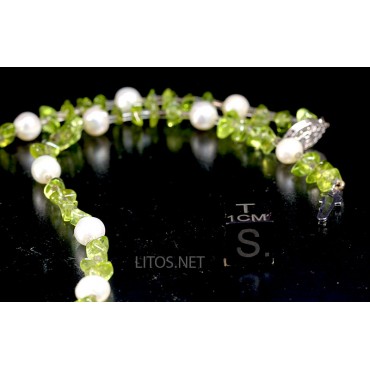 Collar de peridoto