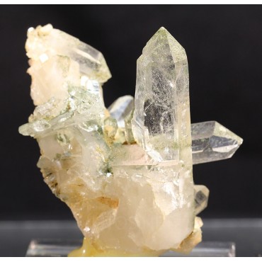 Mineral cuarzo cristal de roca