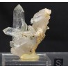 Mineral cuarzo cristal de roca
