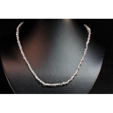 Collar de cuarzo cristal de roca Collar de cuarzo cristal de roca