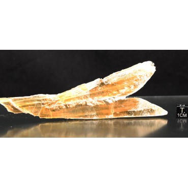 Mineral yeso punta de lanza