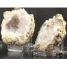 Mineral geoda de calcedona